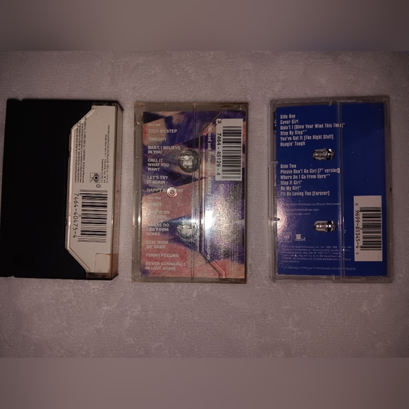 Vintage New Kids on The Block NKOTB Cassette Lot of 3 Pre-owned - Picture 2 of 7